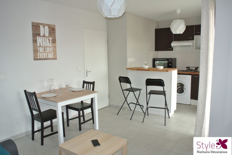 Un appartement relooké pour la location